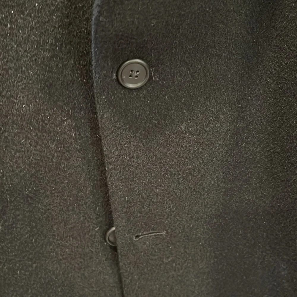 📕🥑Jos. A Bank Tailored Fit camel hair sports coat blazer black 48L